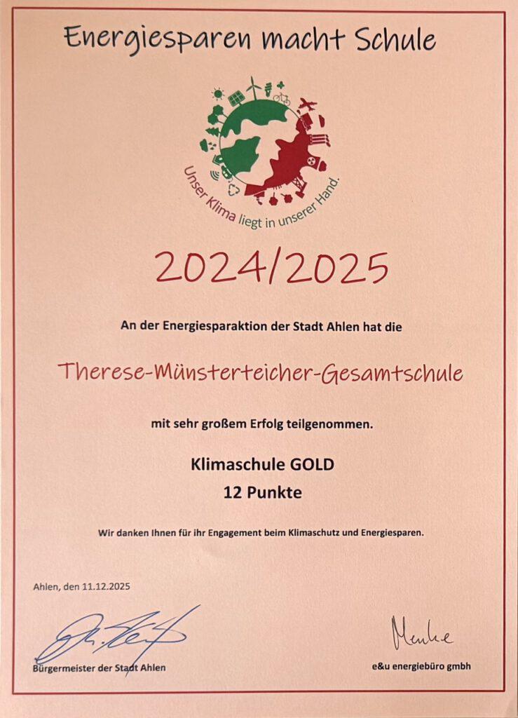 Energiesparen macht Schule 2025